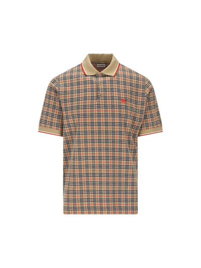 Polo realizzata in viscosa e cotone. 8119561 B9368 BURBERRY 