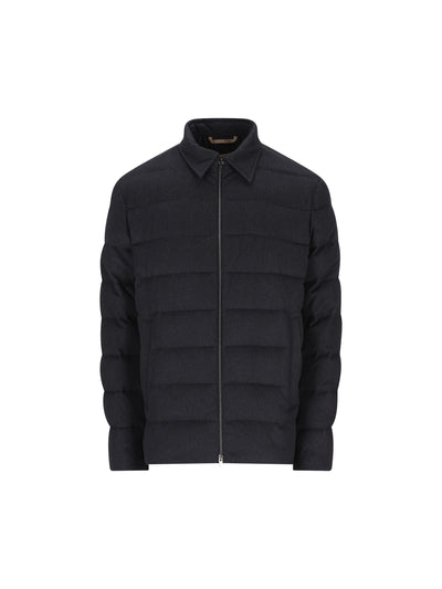 Piumino in seta e cashmere. PI001261U 380879200 HERNO 