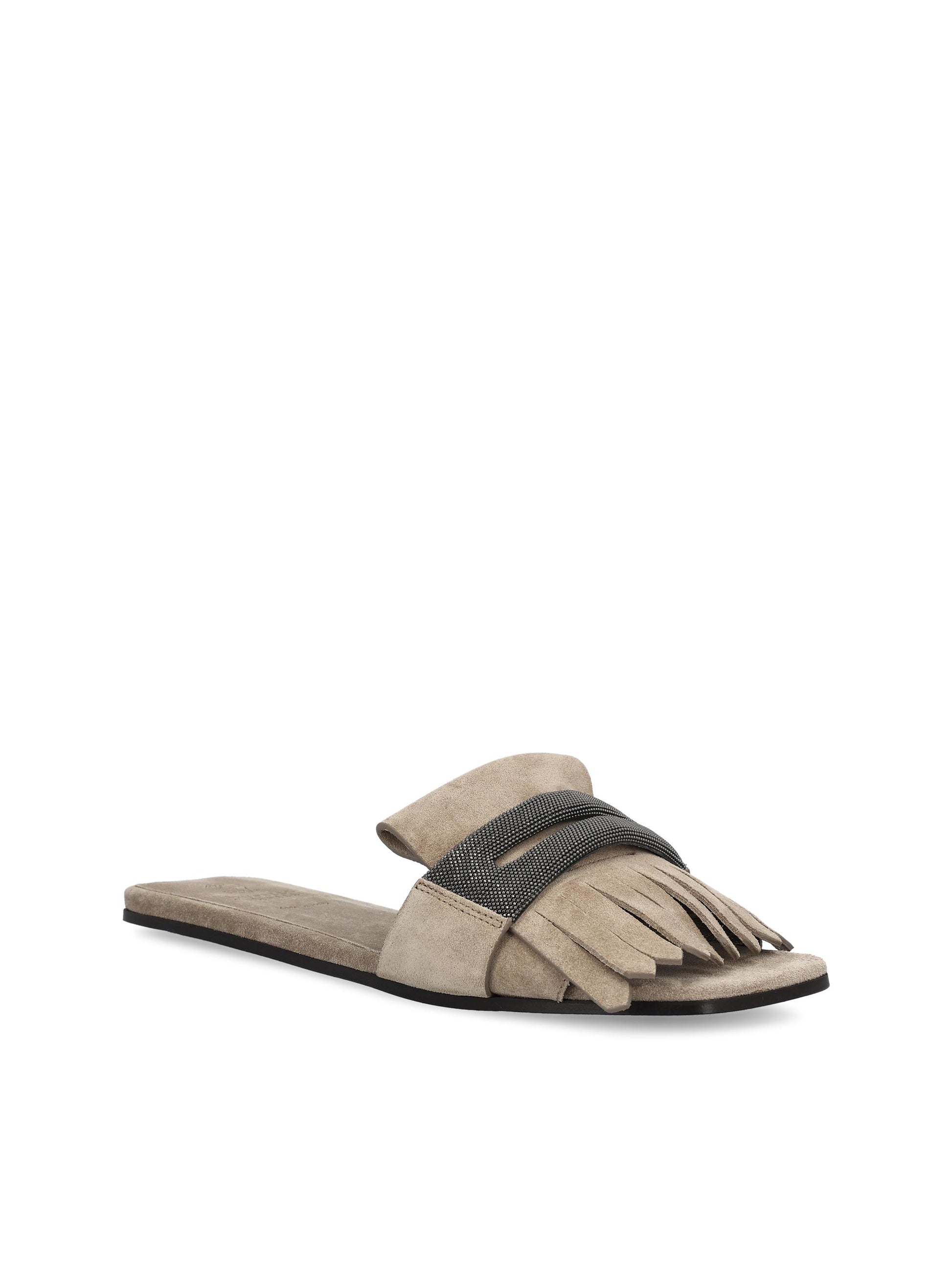 Mules realizzate in pelle di vitello. MZSFC2873 C5859 BRUNELLO CUCINELLI 