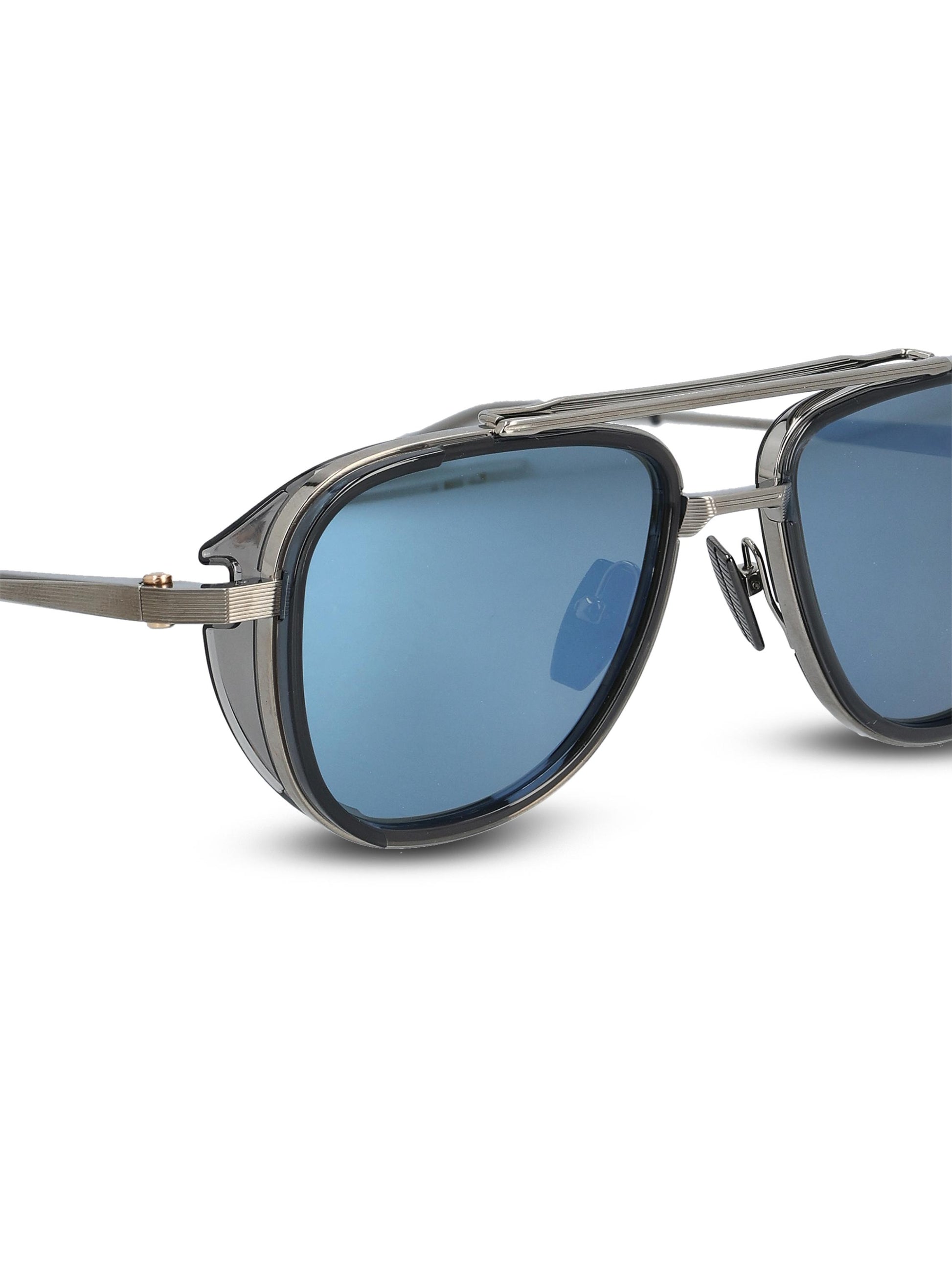 Occhiali da sole realizzati in titanio. AKS-525Y-54 BLK - GRY AKONI 