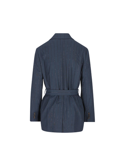 Giacca realizzata in viscosa e poliammide. ML5927367 C2061 BRUNELLO CUCINELLI 