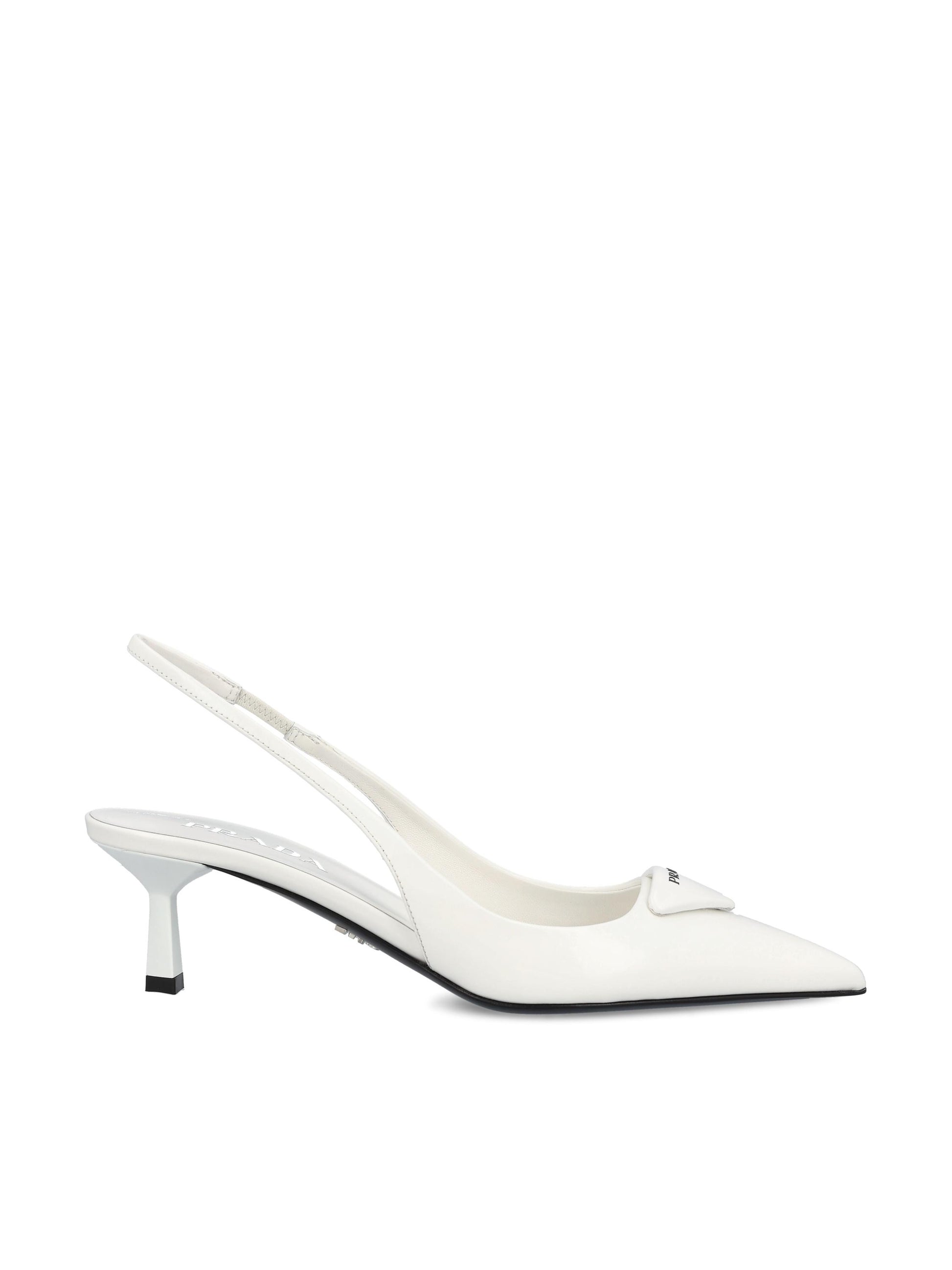 Décolleté slingback realizzate in pelle di vitello. 1I901M 055F0009 PRADA 