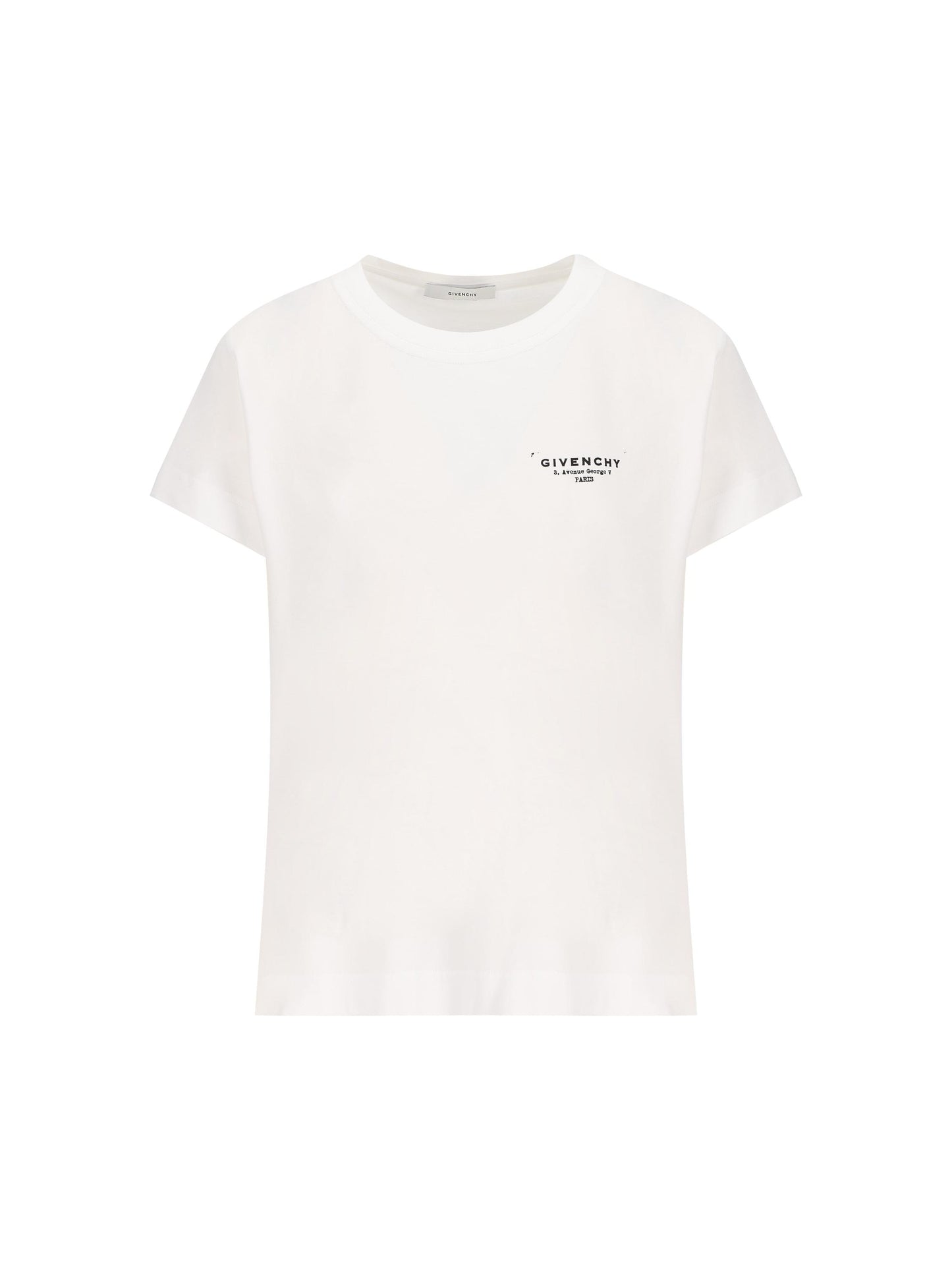 T-Shirt in cotone. BW70FJP75N 100 GIVENCHY 