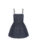 Abito corto bustier realizzato in cotone. FLD568 AW82F1UKI FENDI 