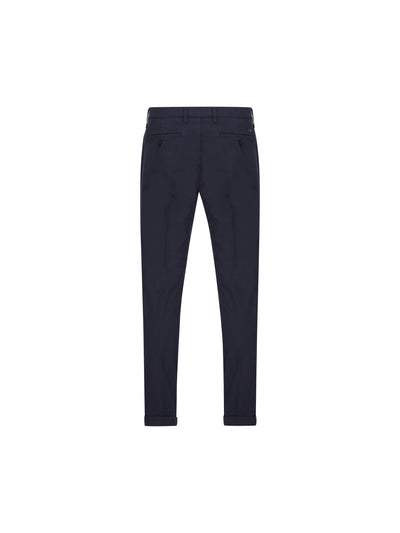 Pantaloni capri slim fit in gabardine di cotone stretch NTM8650187TGUR U824 FAY 