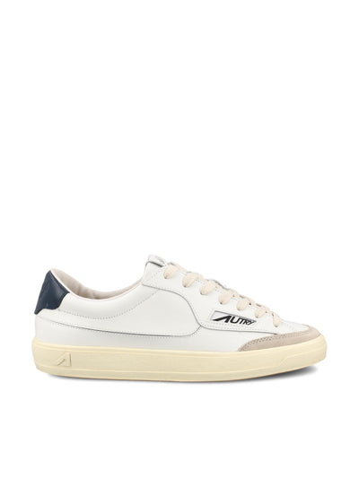 Sneakers Windscape low in pelle bianca e space SCLM UK05 AUTRY 