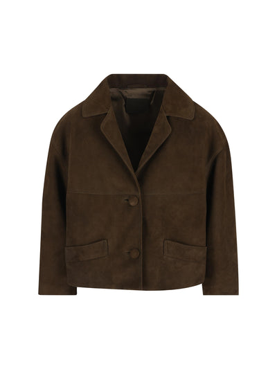 Giacca realizzata in pelle di agnello. 55861 180YF0334 PRADA 