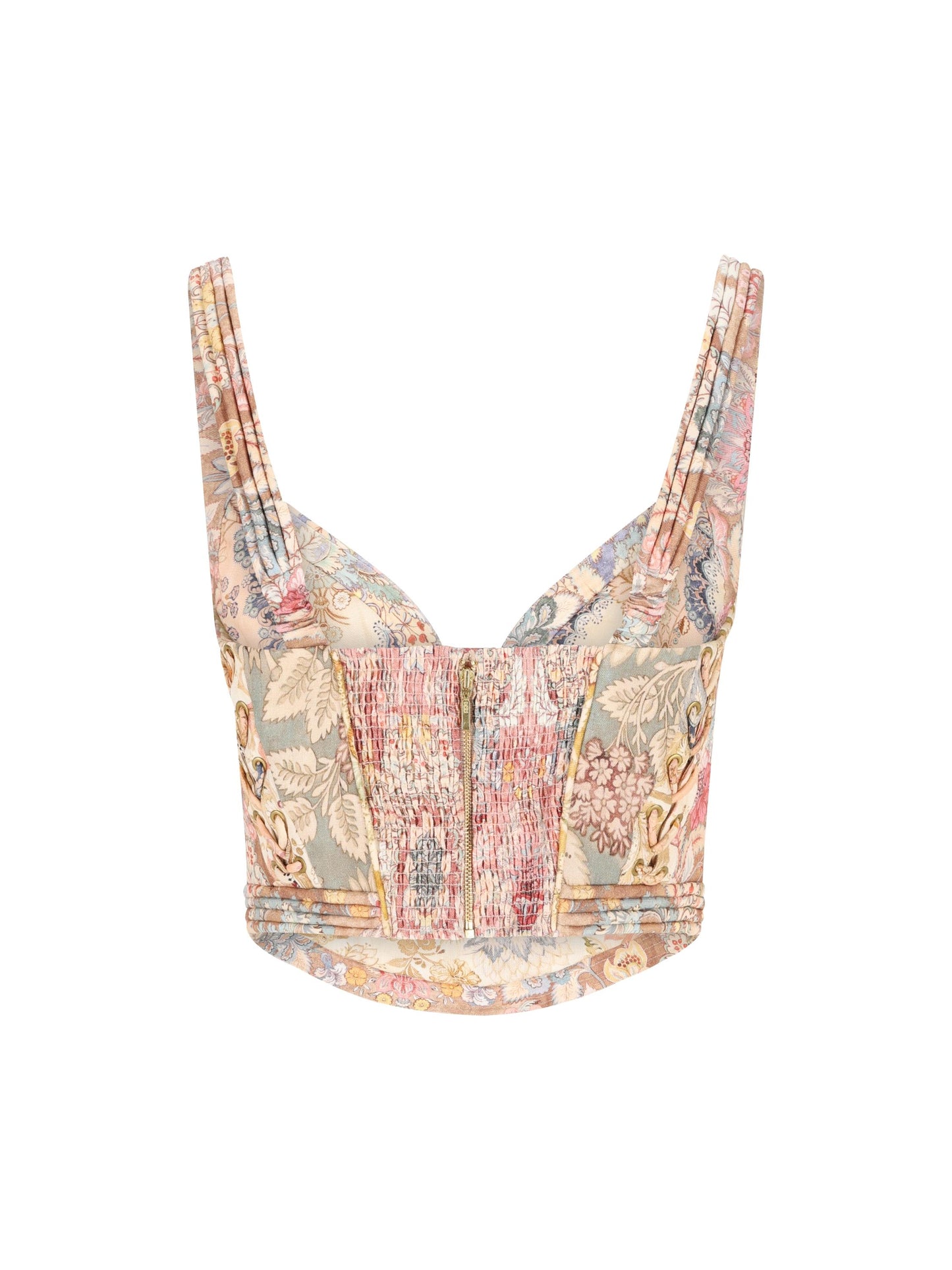 Bustier realizzato in lino. 6849TC261 SPLIFLO ZIMMERMANN 