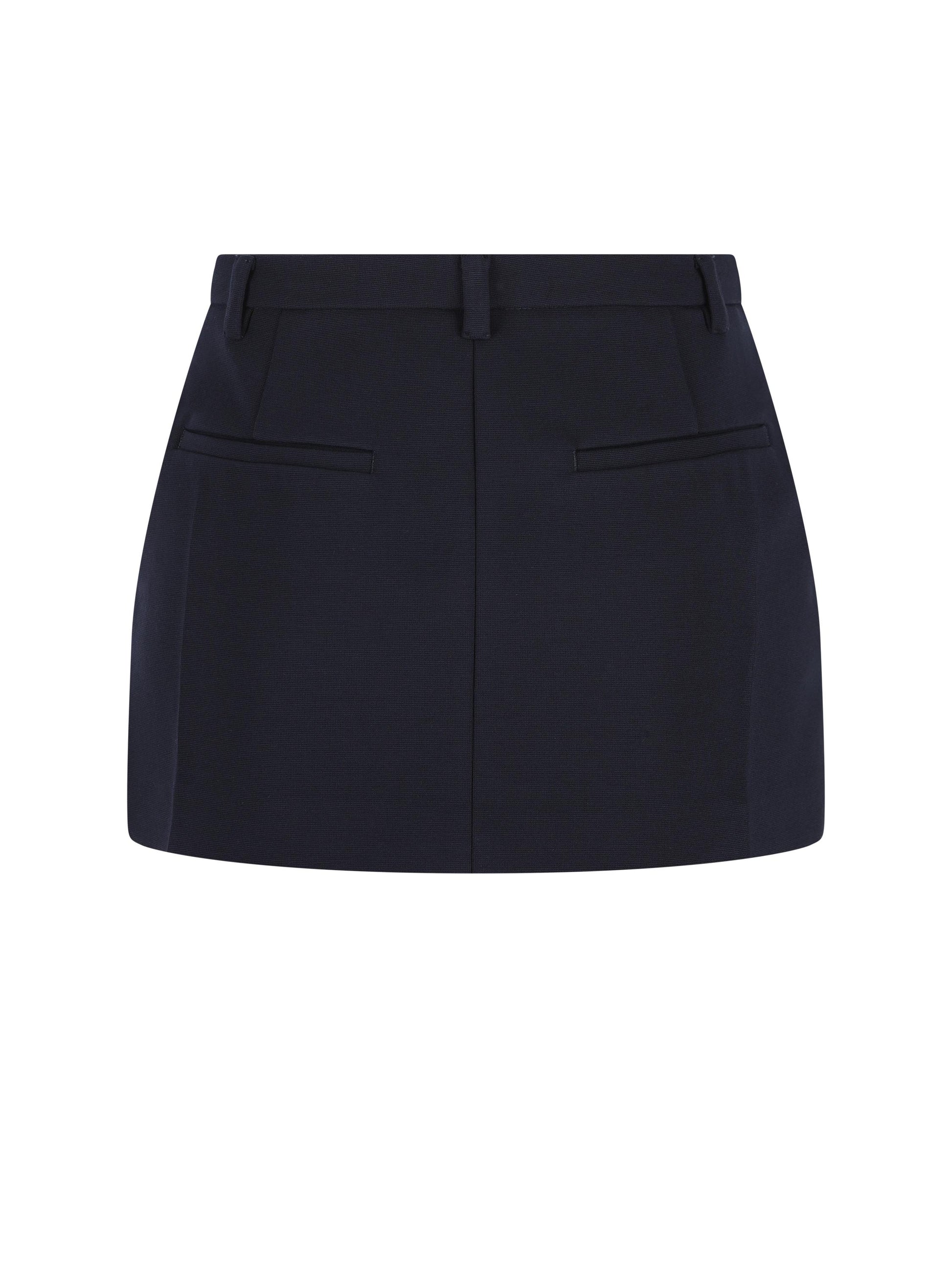 Minigonna realizzata in viscosa. MG2573 18FQF0008 MIU MIU 