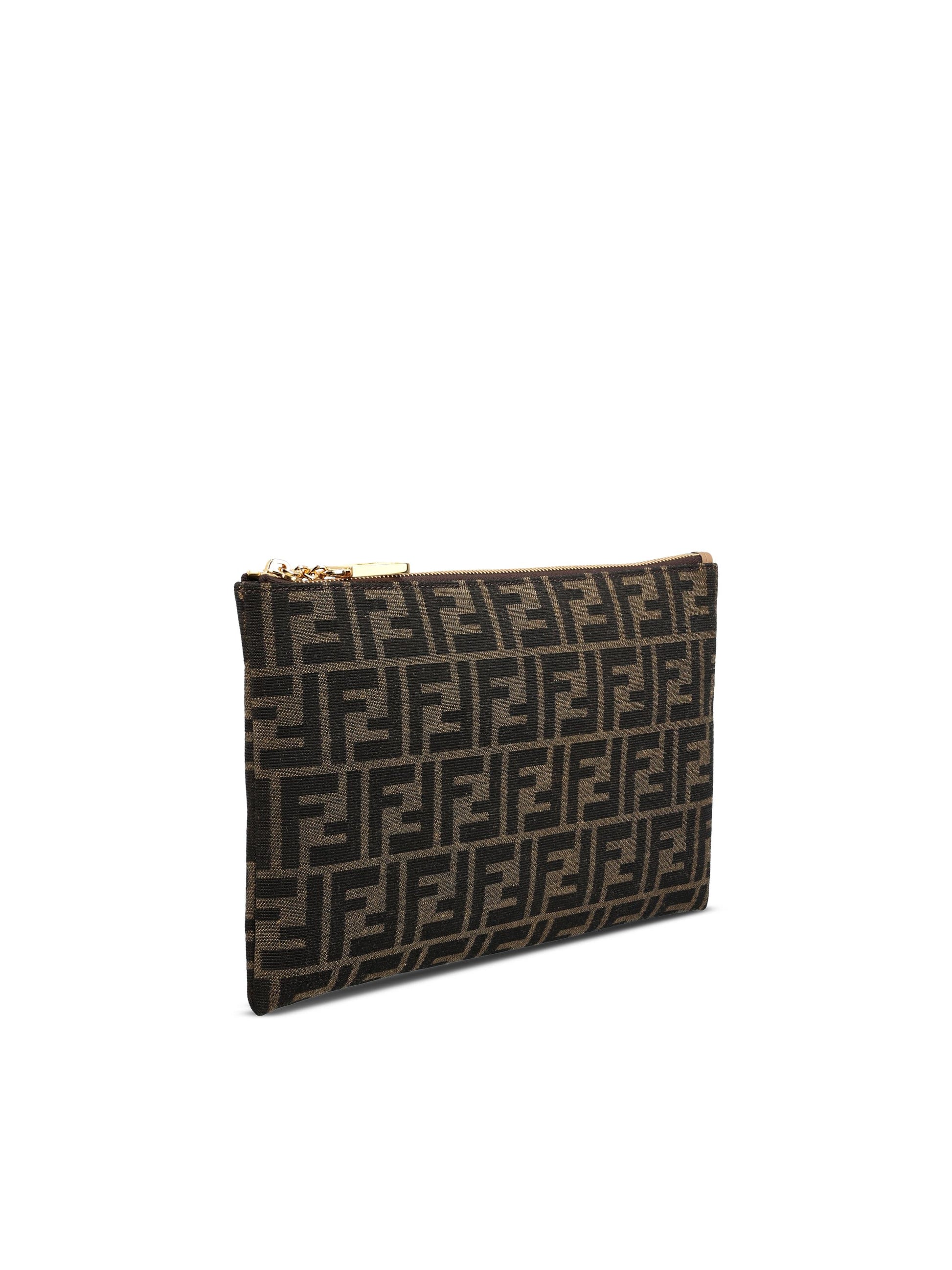 Pouch realizzata in tessuto jacquard. 8N0149 AD23F1GE3 FENDI 