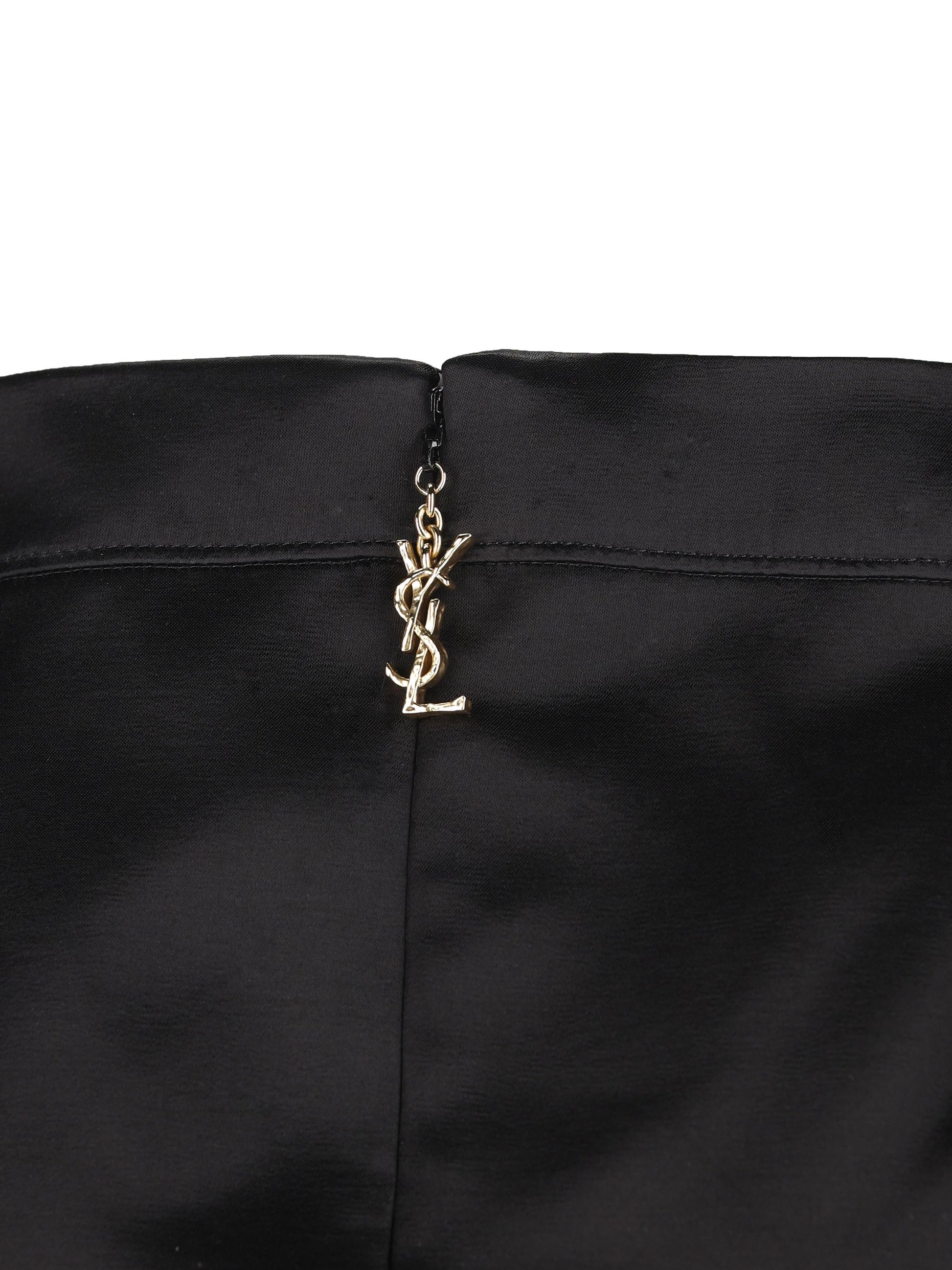 Gonna realizzata in viscosa. 863981 Y1K441000 SAINT LAURENT 