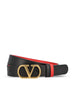 Cintura reversibile realizzata in pelle. 8W2T0SQ3IYR 0SM VALENTINO GARAVANI 