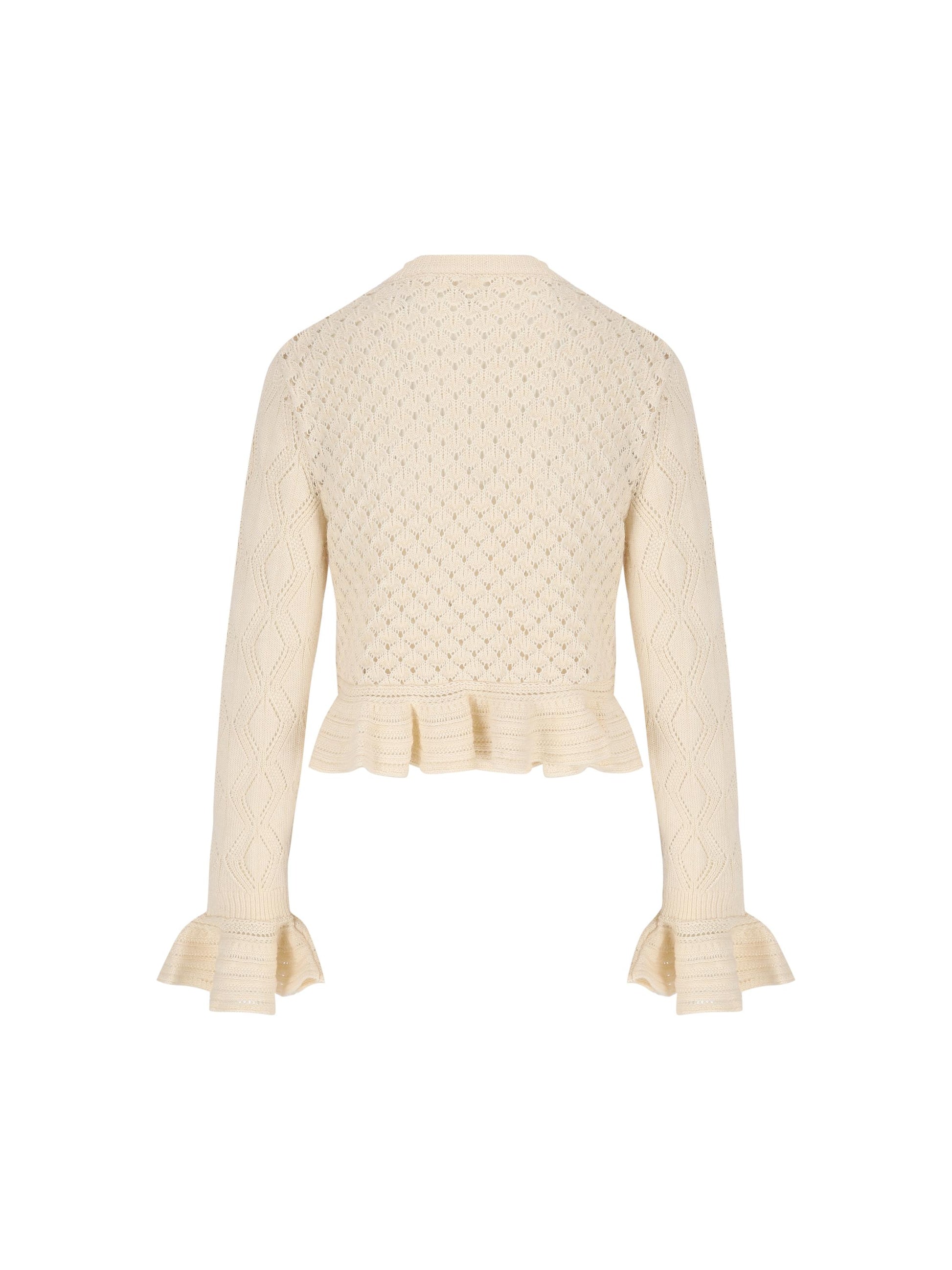 Cardigan realizzato in cotone e lana. CH25AMC01590 107 CHLOE' 