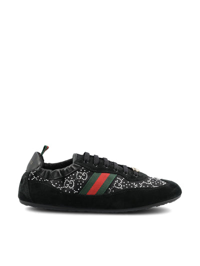 Sneakers realizzate in rete e pelle scamosciata. 859221 AAF3W1155 GUCCI 