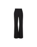 Pantaloni Flared in viscosa fluida nera 843495 TSO171000 BALENCIAGA 