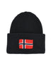 Berretto realizzato in lana e acrilico. NP0A893P9411 BLACK BEAUTY NAPAPIJRI 