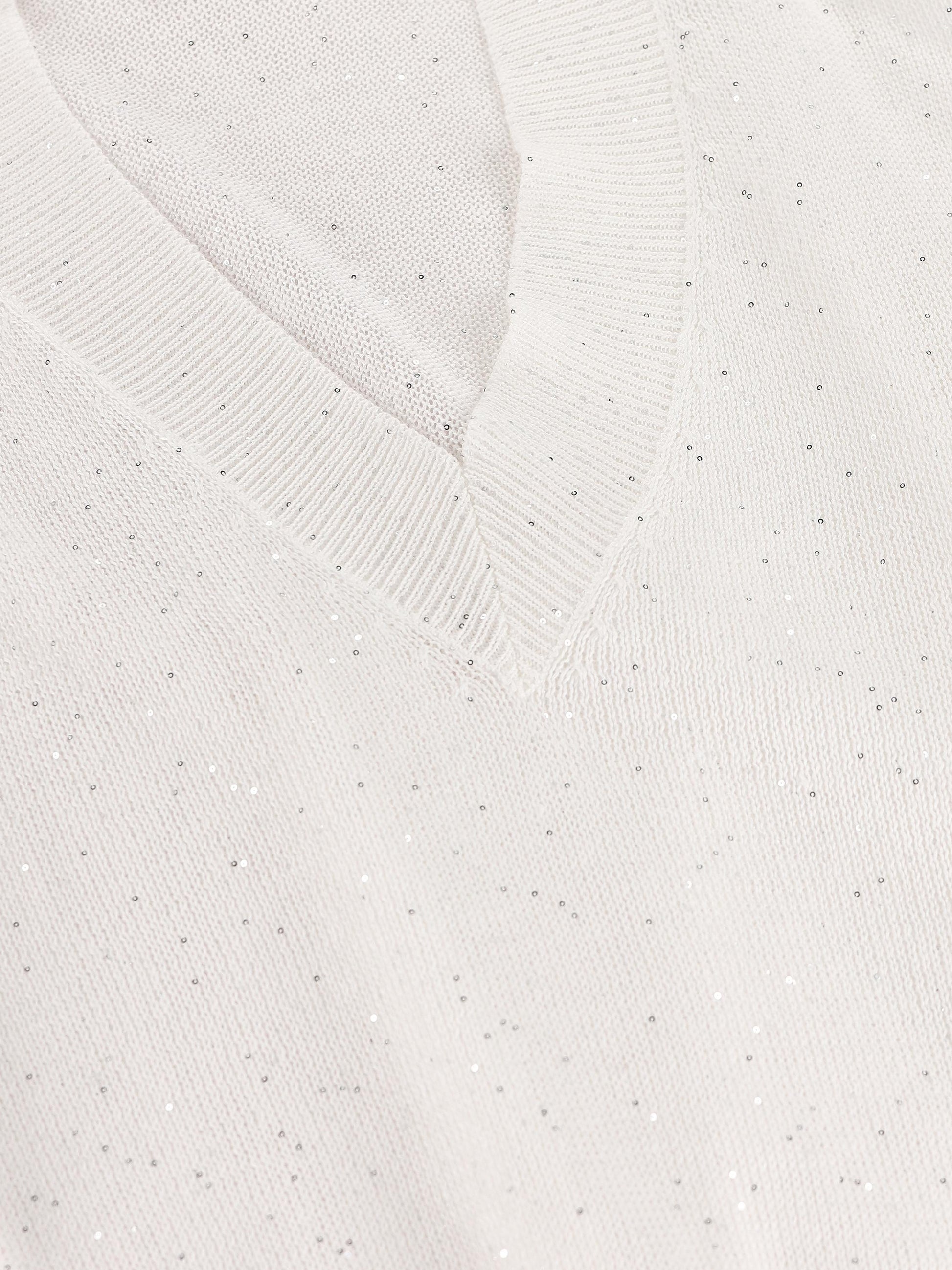 Maglia in lino e cotone. MDT746412 C159 BRUNELLO CUCINELLI 