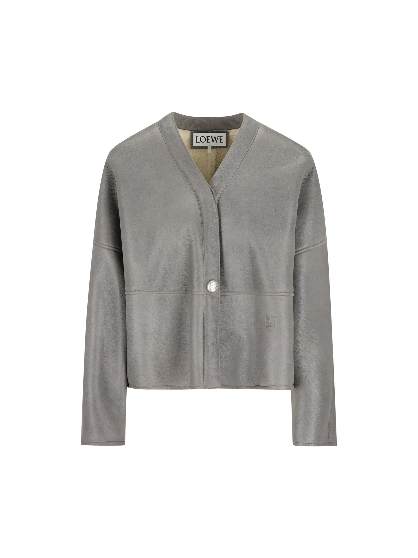 Cardigan realizzato in montone. S359Y2SL49 1130 LOEWE 