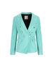 Blazer realizzato in pelle. LIZZIE MENTA TAGLIATORE 