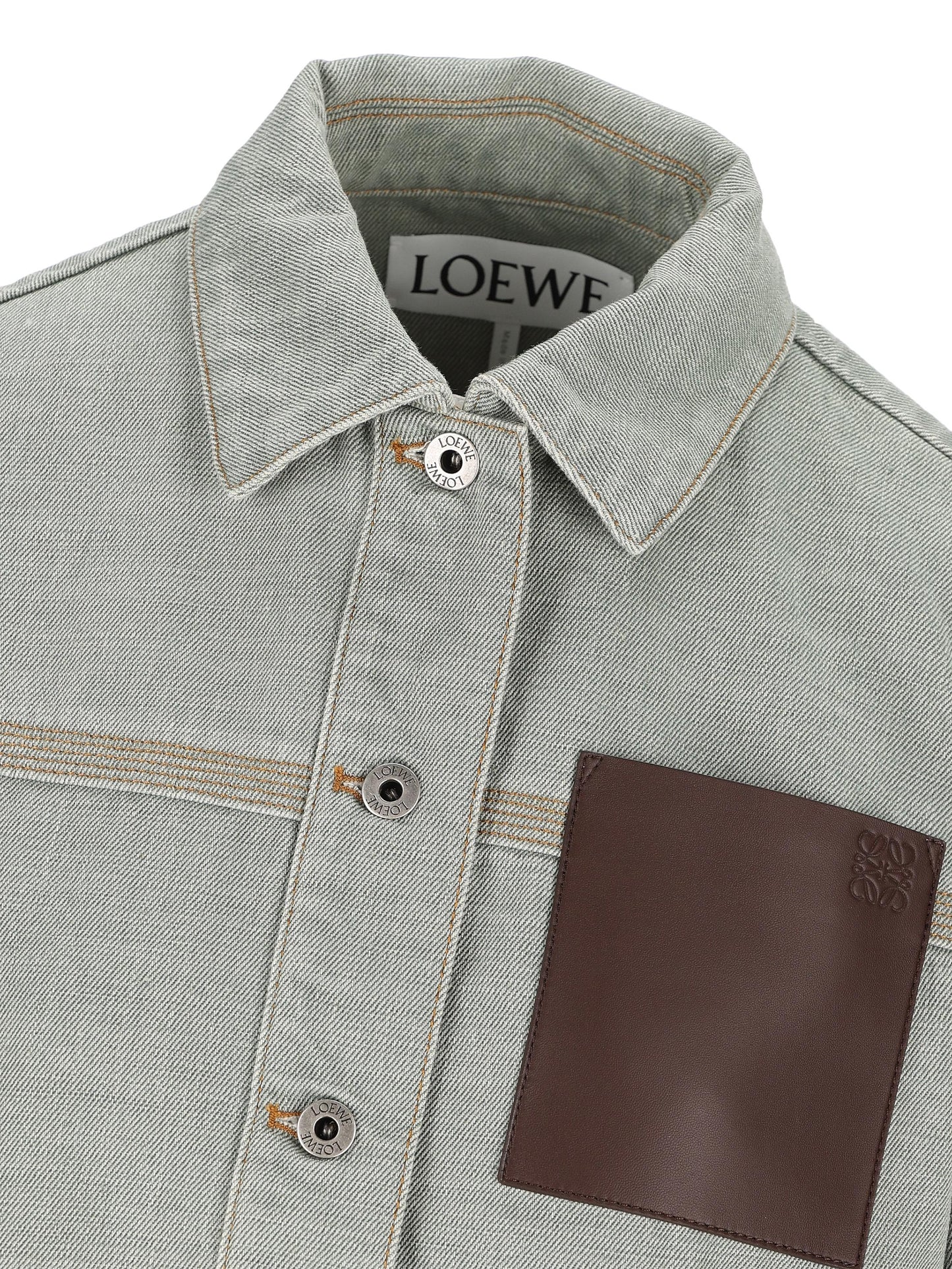 Giacca in denim. S359Y50X99 4160 LOEWE 