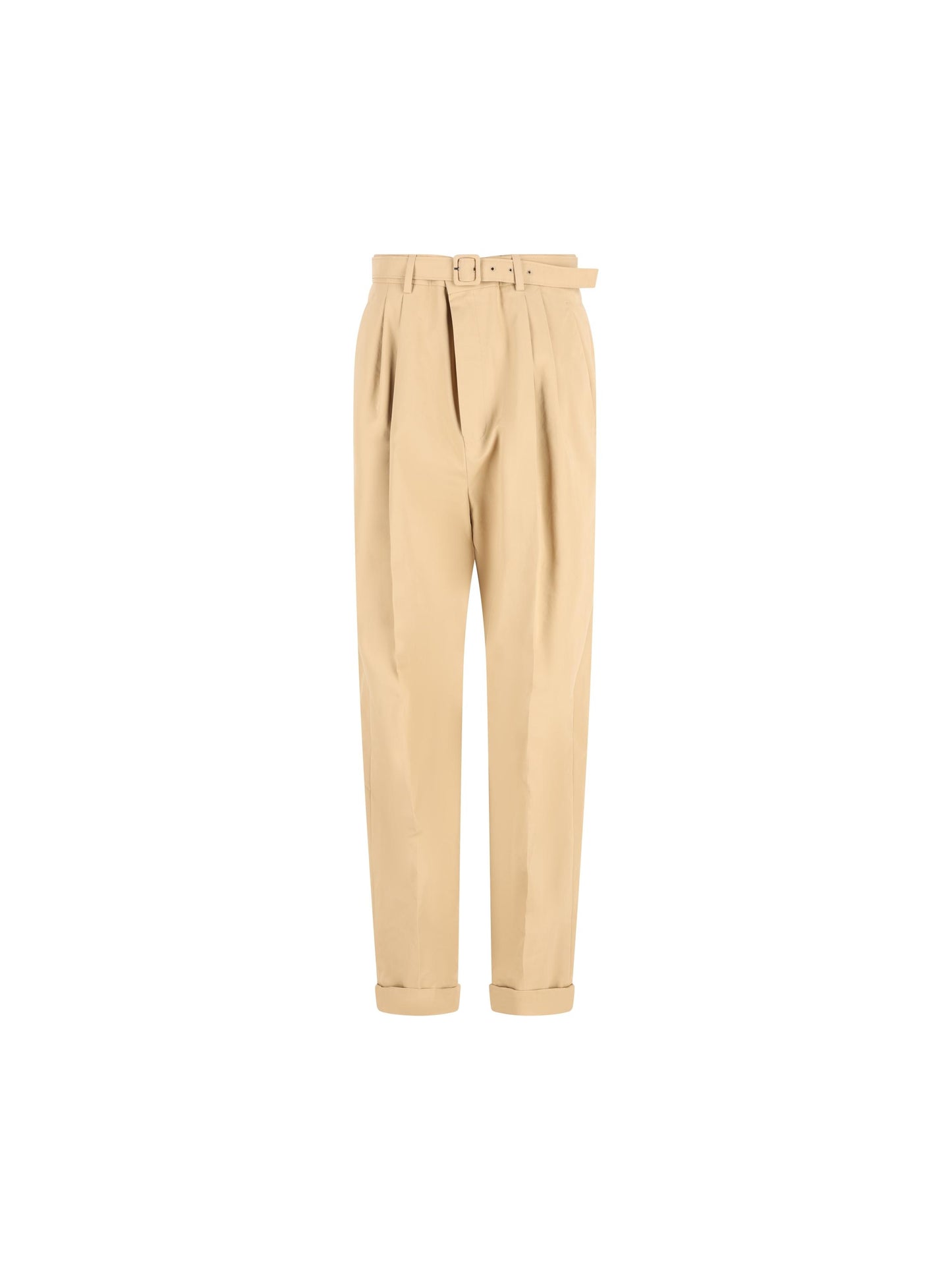 Pantaloni realizzati in cotone e poliestere. 854428 Y1N292601 SAINT LAURENT 