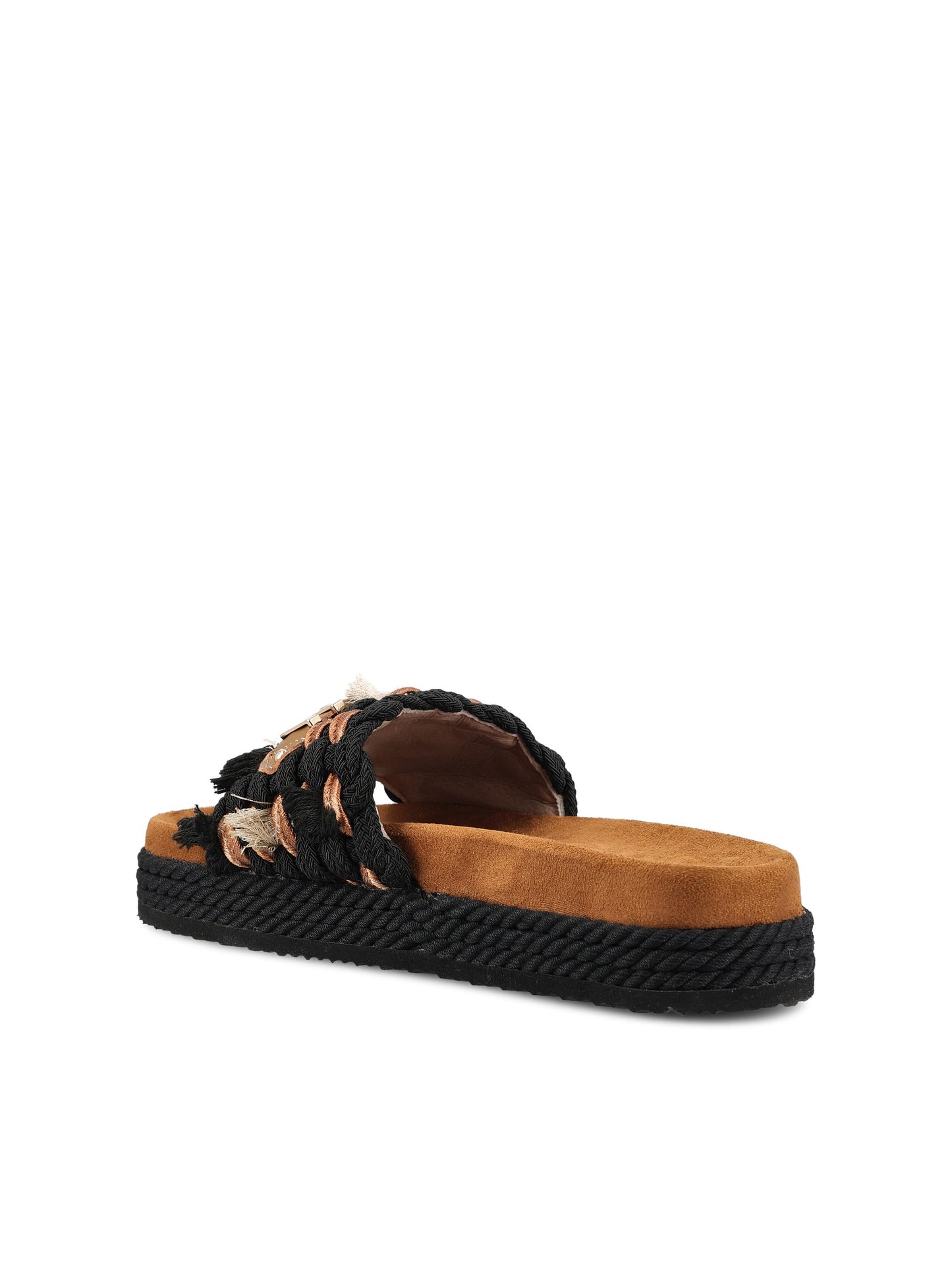 Sandali realizzati in corda. SW451008K BLA MOU 