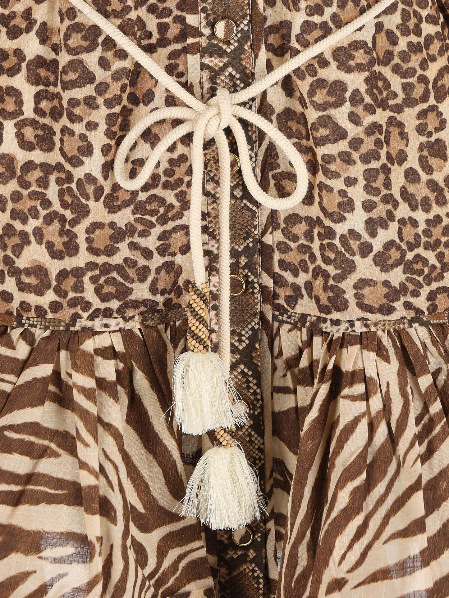 Abito realizzato in cotone. 5759DRS262 SPLPR ZIMMERMANN 