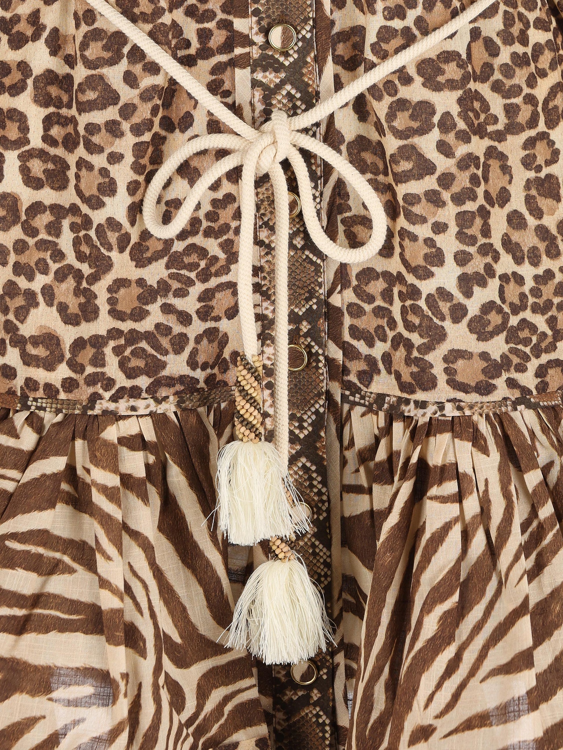 Abito realizzato in cotone. 5759DRS262 SPLPR ZIMMERMANN 