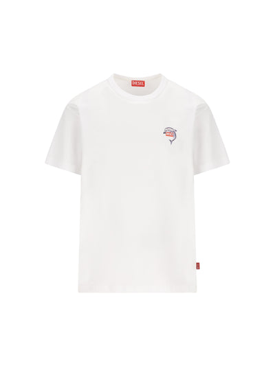 T-Shirt realizzata in cotone. A21652 0PLAT100 DIESEL 