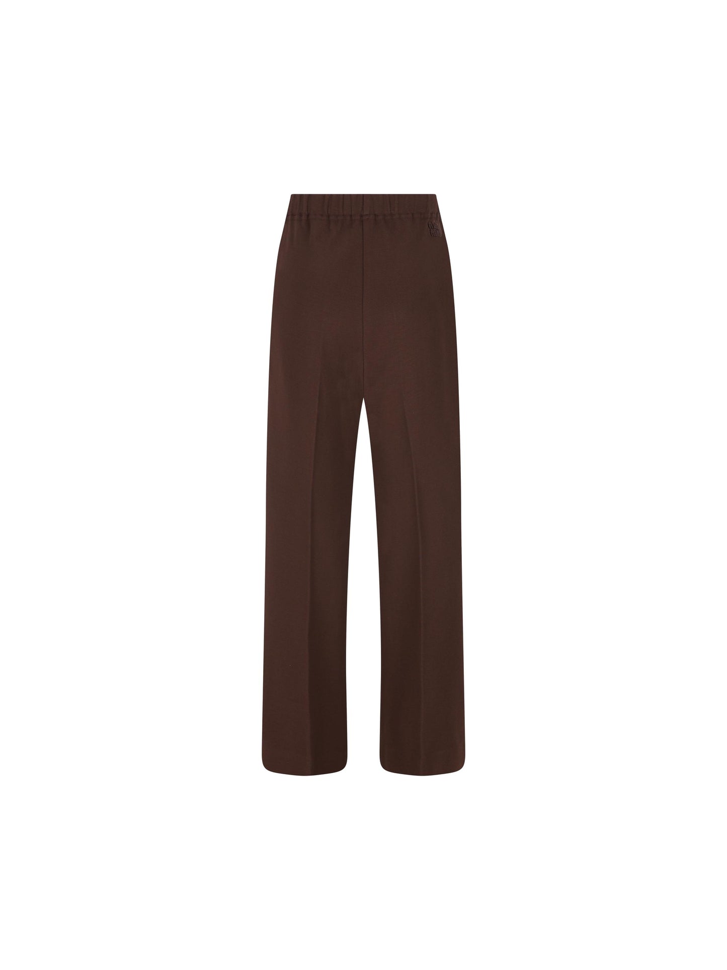 Pantaloni in maglia punto stoffa MP1935 18FQF0324 MIU MIU 