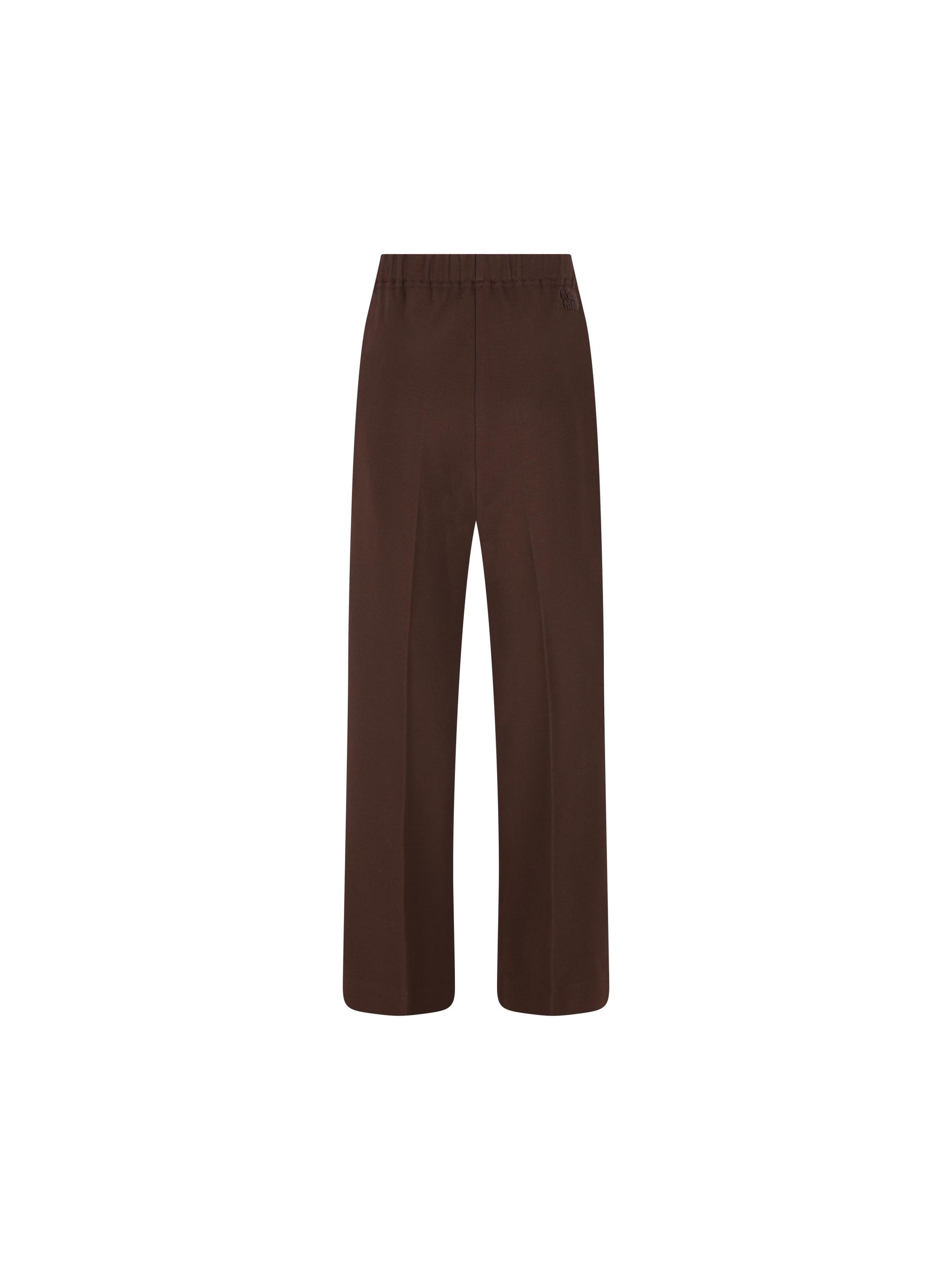 Pantaloni in maglia punto stoffa MP1935 18FQF0324 MIU MIU 