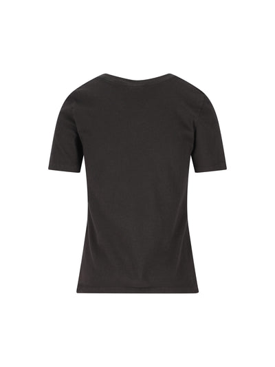 T-shirt baby fit con logo in jersey di cotone CH26SJH08194 070 CHLOE' 