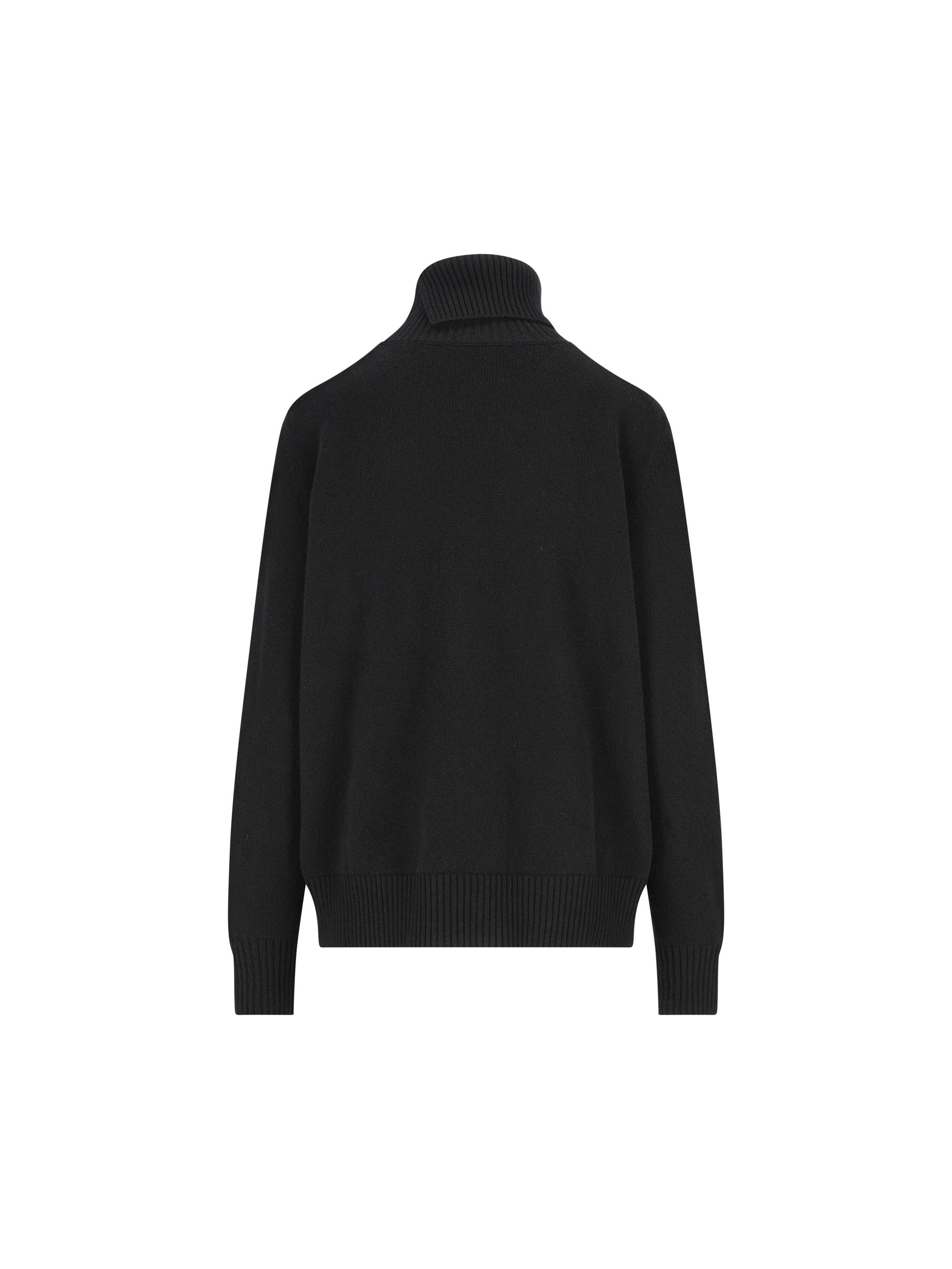 Maglione dolcevita in lana e cashmere BW90VE4ZSN 001 GIVENCHY 