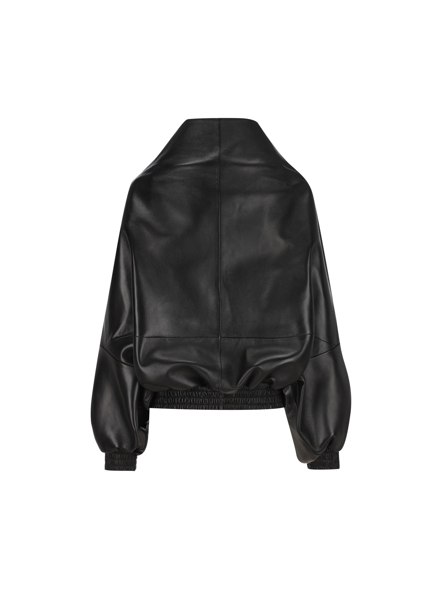 Giacca Avvolgente in pelle di agnello doppia liscia 871982 TUS111000 BALENCIAGA 