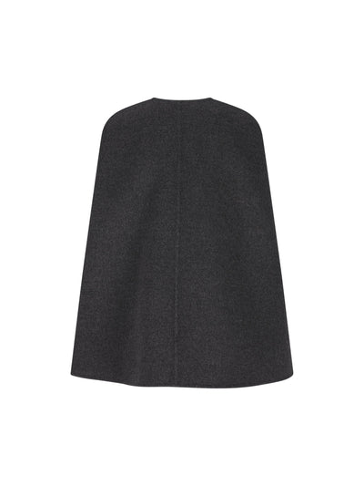 Mantella realizzata in lana e seta. 852796 ZAQW01179 GUCCI 