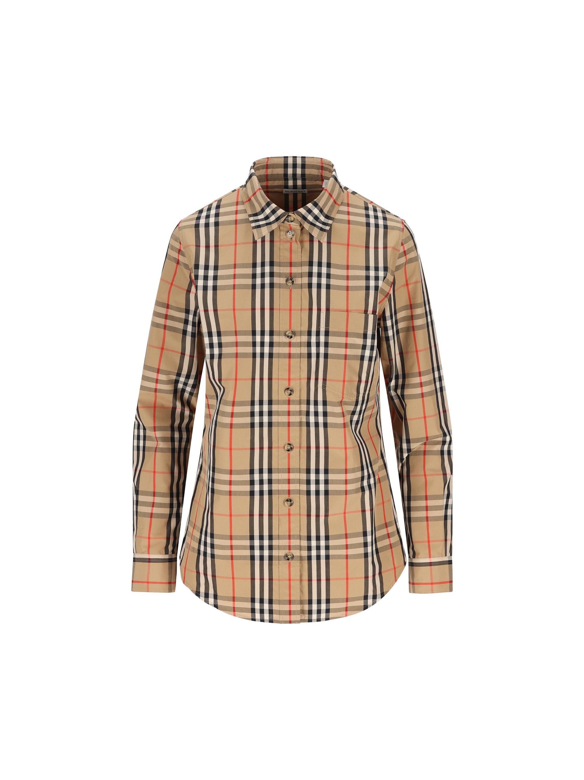 Camicia realizzata in cotone. 8111847 A7028 BURBERRY 