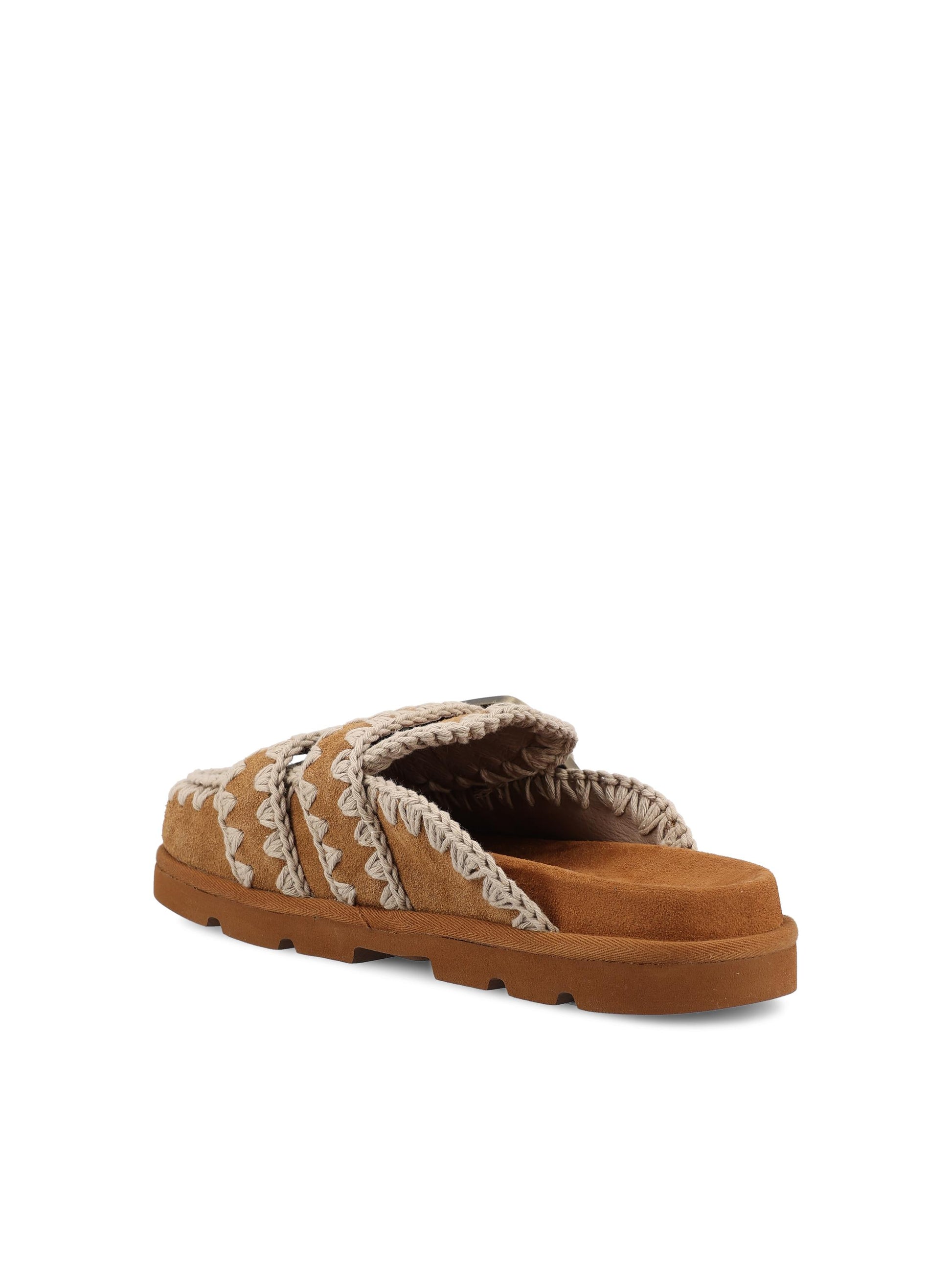 Sabot realizzati in pelle scamosciata. SW631003A COG MOU 