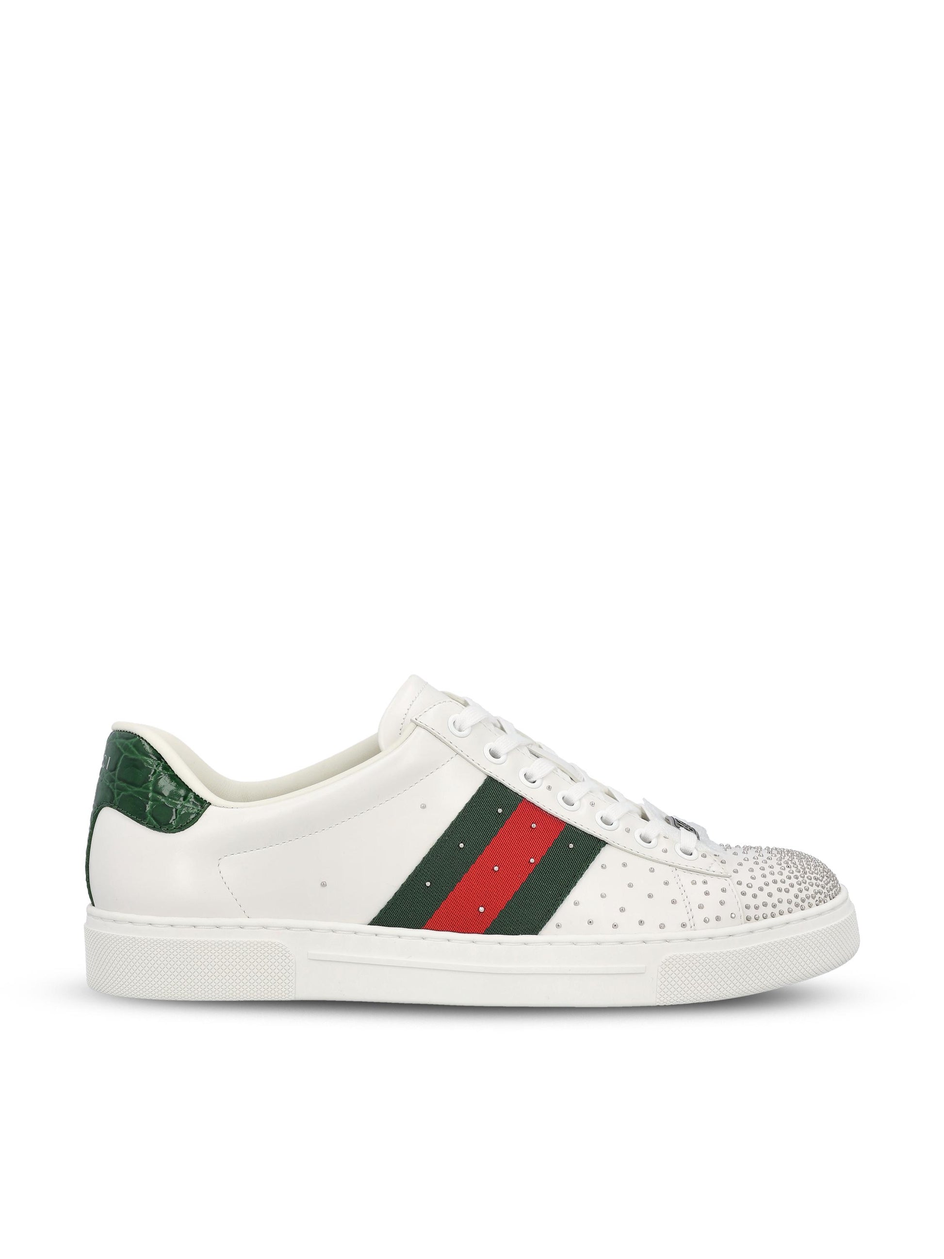 Sneakers realizzate in pelle. 853252 AAFTD9070 GUCCI 