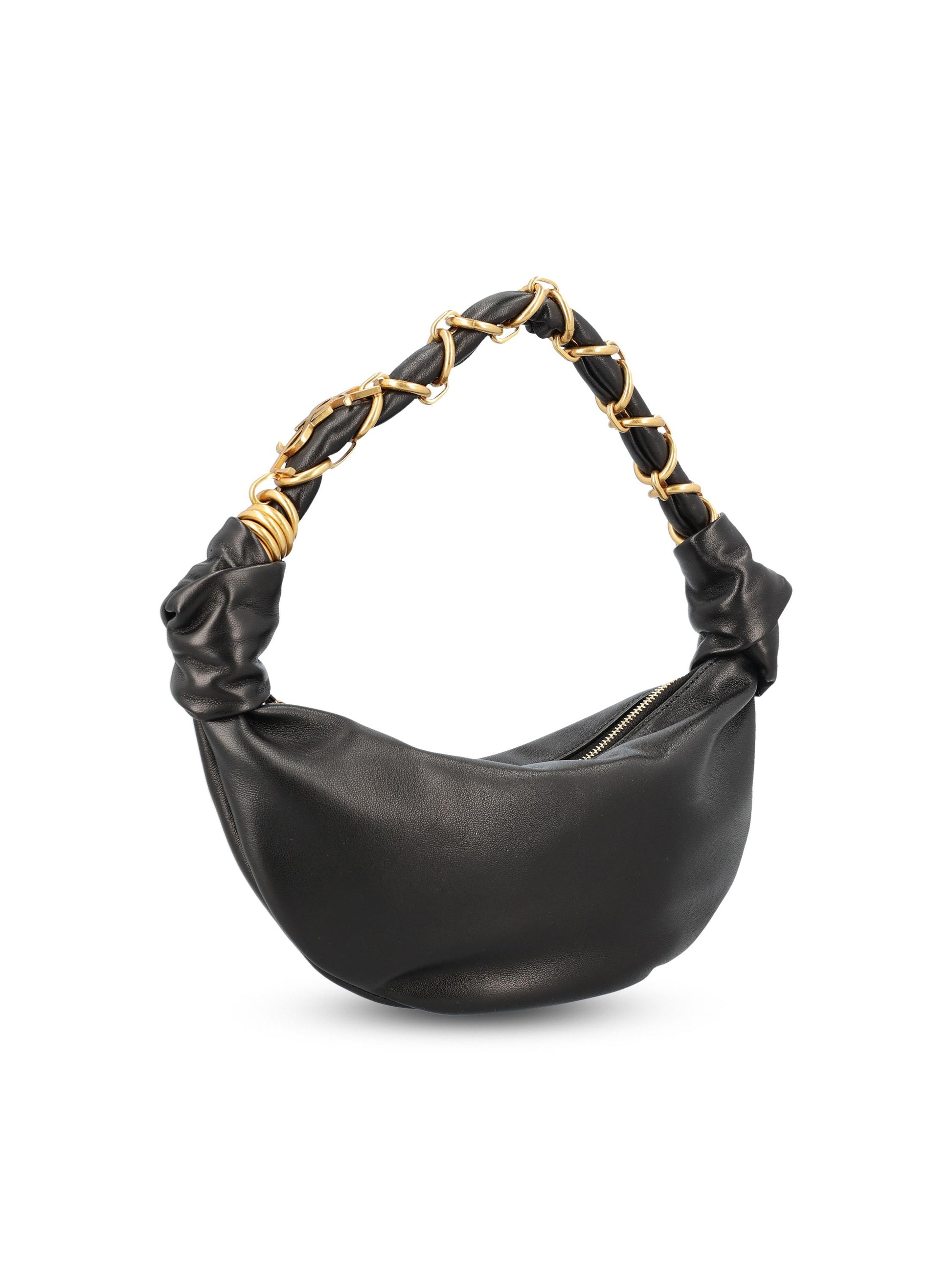 Borsa realizzata in pelle di agnello e metallo. 862558 AACX71000 SAINT LAURENT 