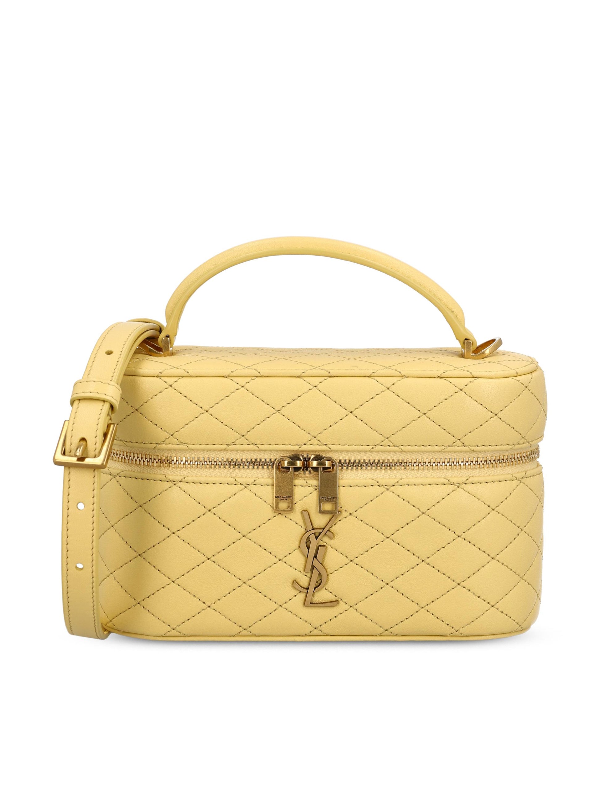 Borsa realizzata in pelle di agnello. 766731 1EL077555 SAINT LAURENT 