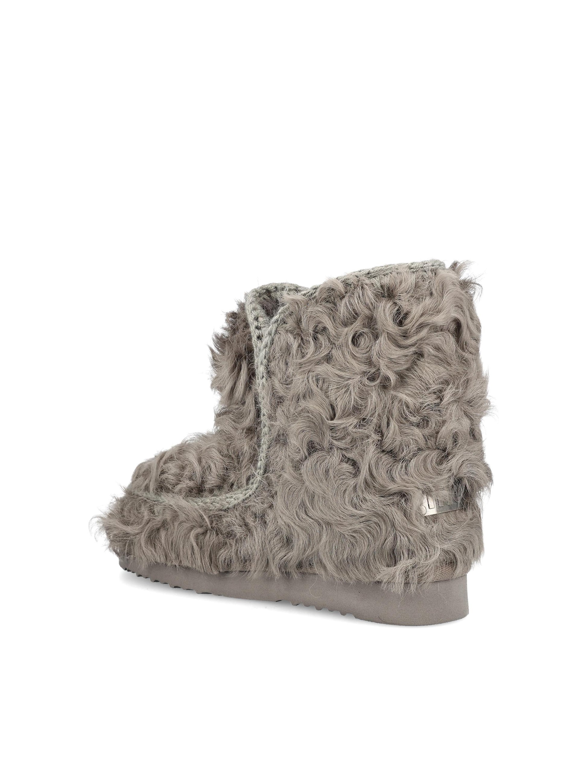 Stivali Eskimo in pelliccia di capra. FW101141M GRE MOU 