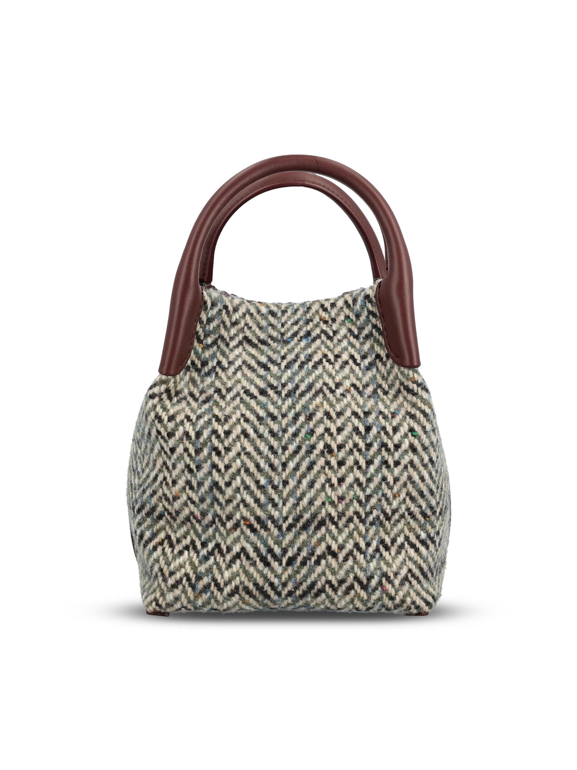 Borsa realizzata in cashmere. FAQ2319 B5NI LORO PIANA 