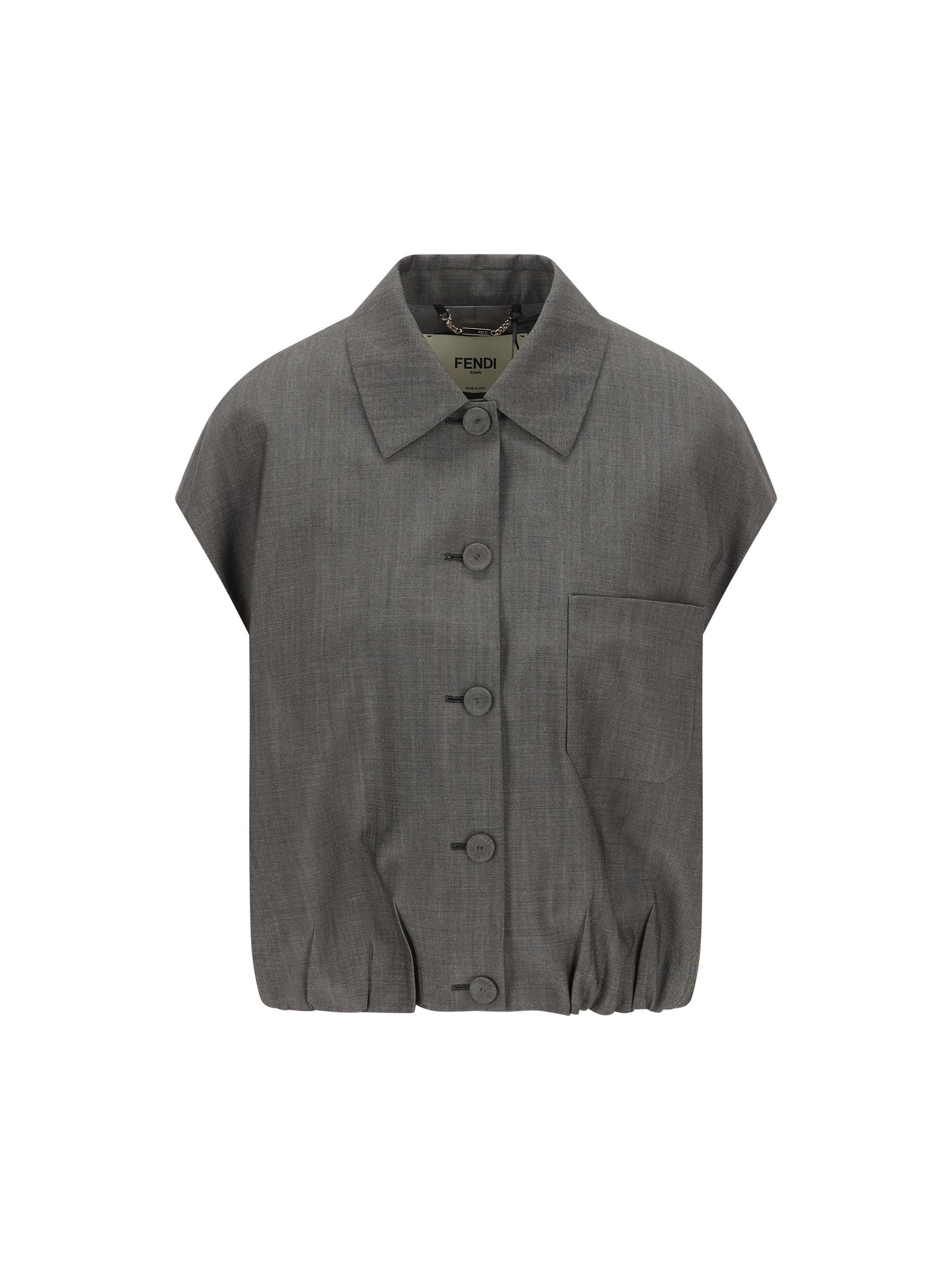 Giacca realizzata in misto viscosa e lana. FJ7713 AW7UF0W1L FENDI 