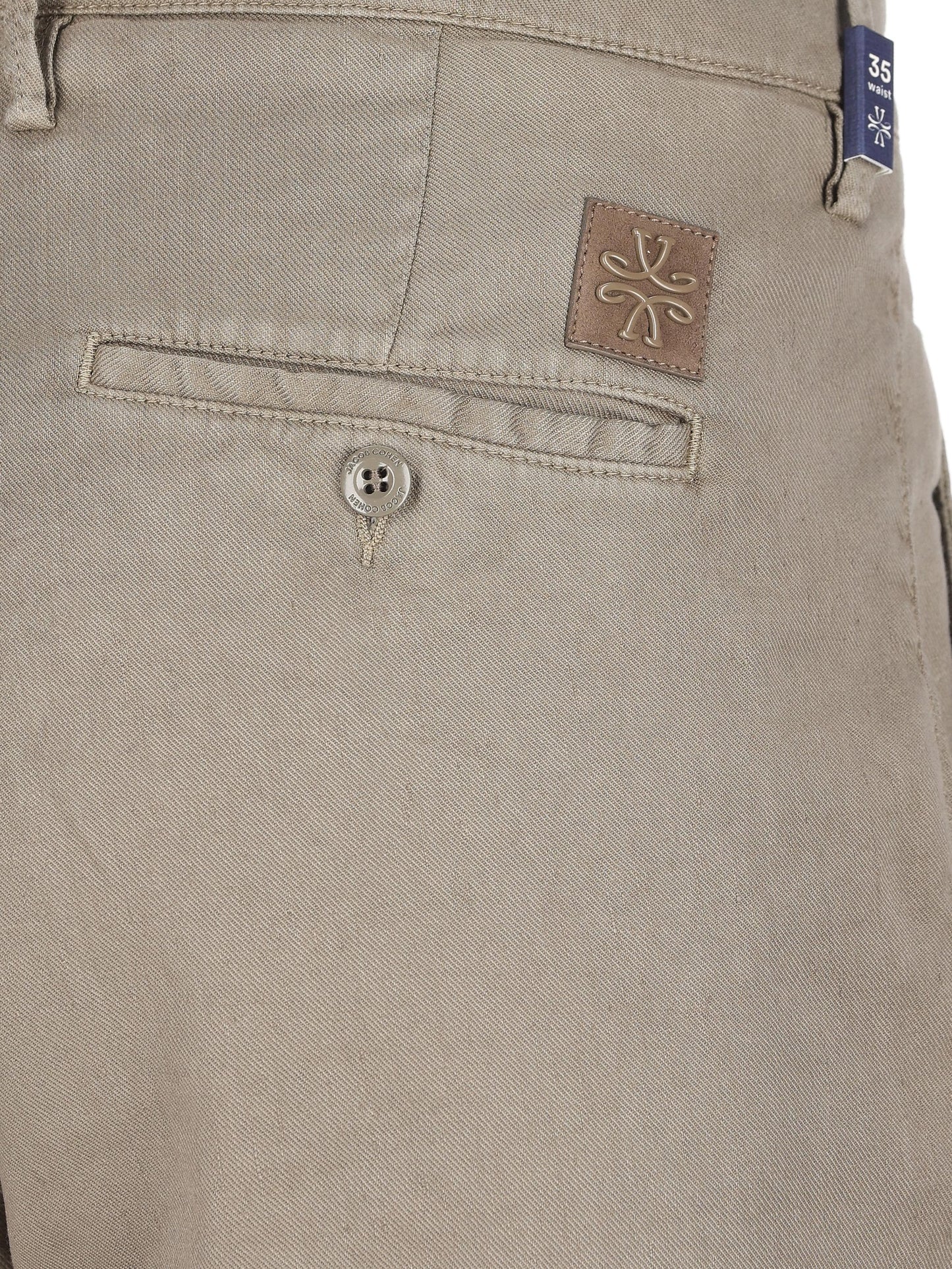 Pantaloni realizzati in cotone e lino. P0001001 S4269TRB75 JACOB COHËN 