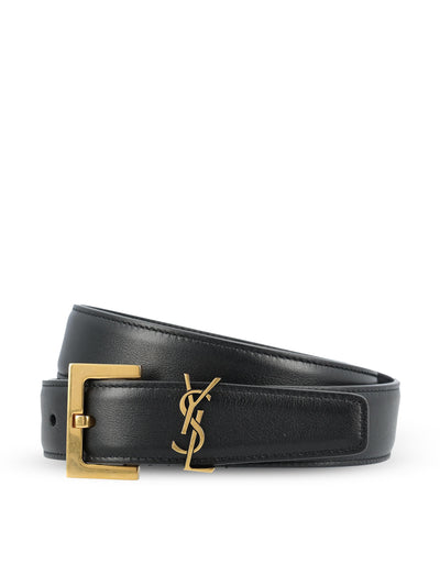Cintura realizzata in pelle di vitello. 634437 BOO0W1000 SAINT LAURENT 