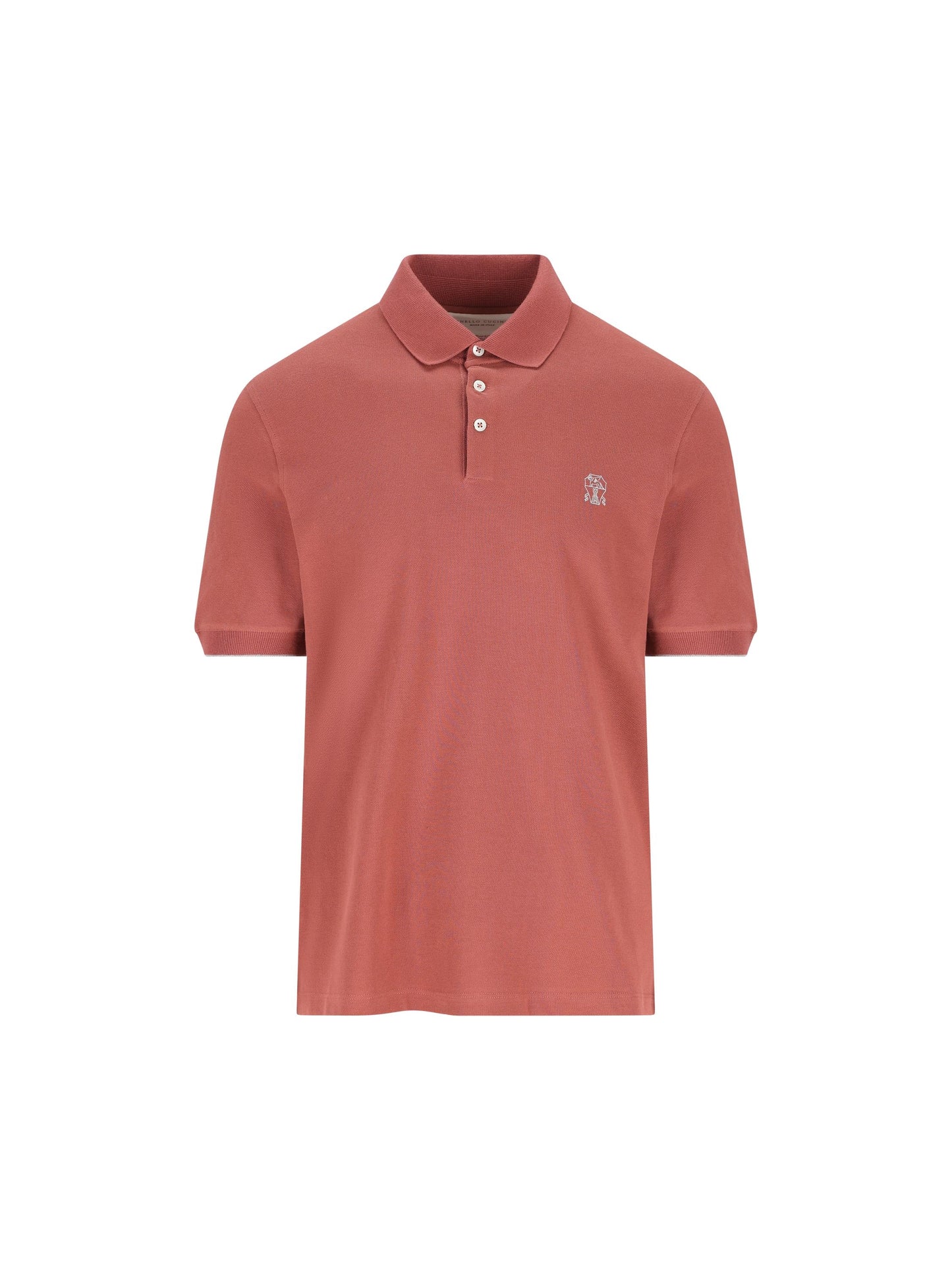 Polo realizzata in cotone. ME8548788 CMZ07 BRUNELLO CUCINELLI 