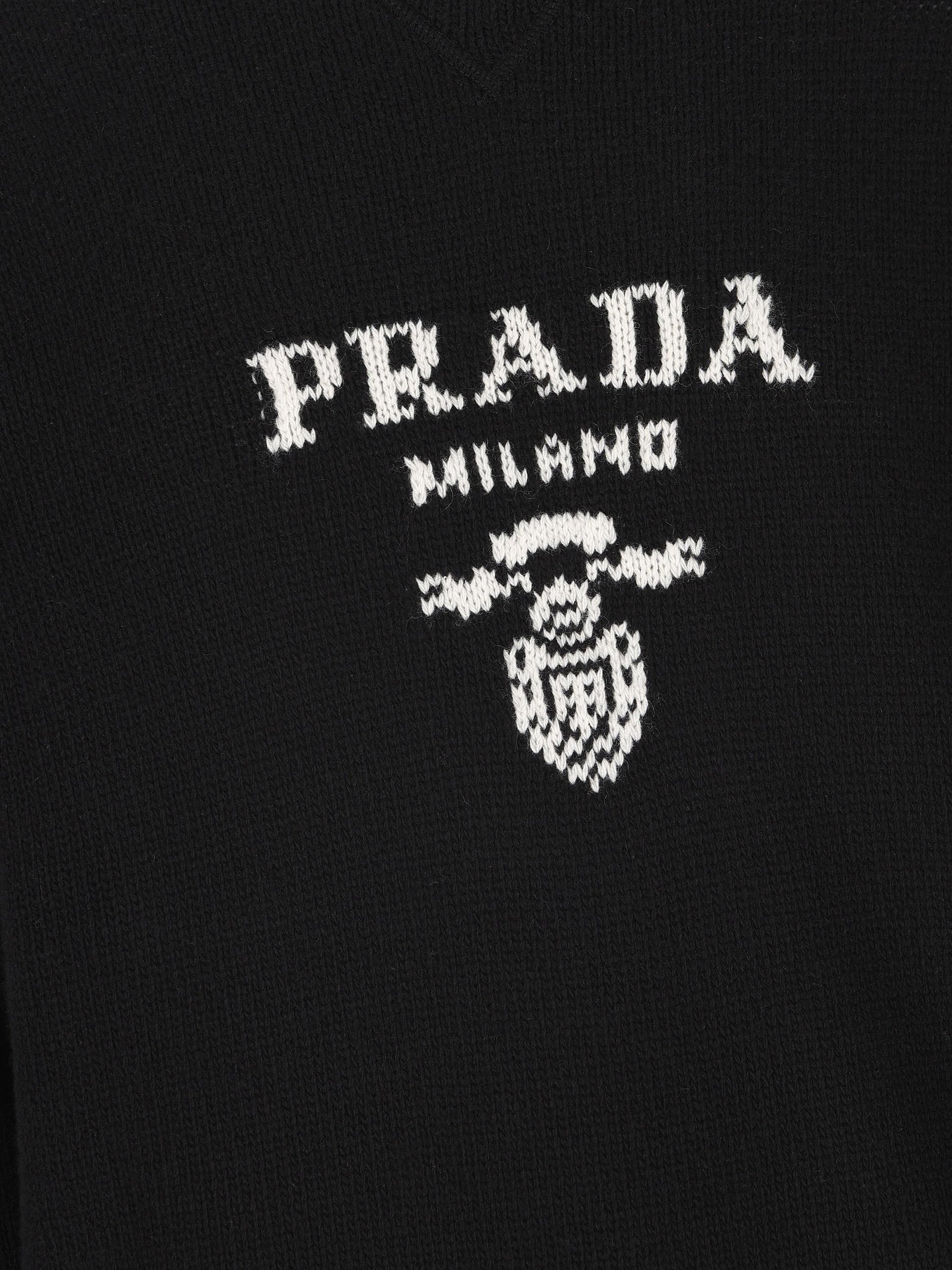 Maglia in lana e cashmere. UMB223 1YMWF0002 PRADA 