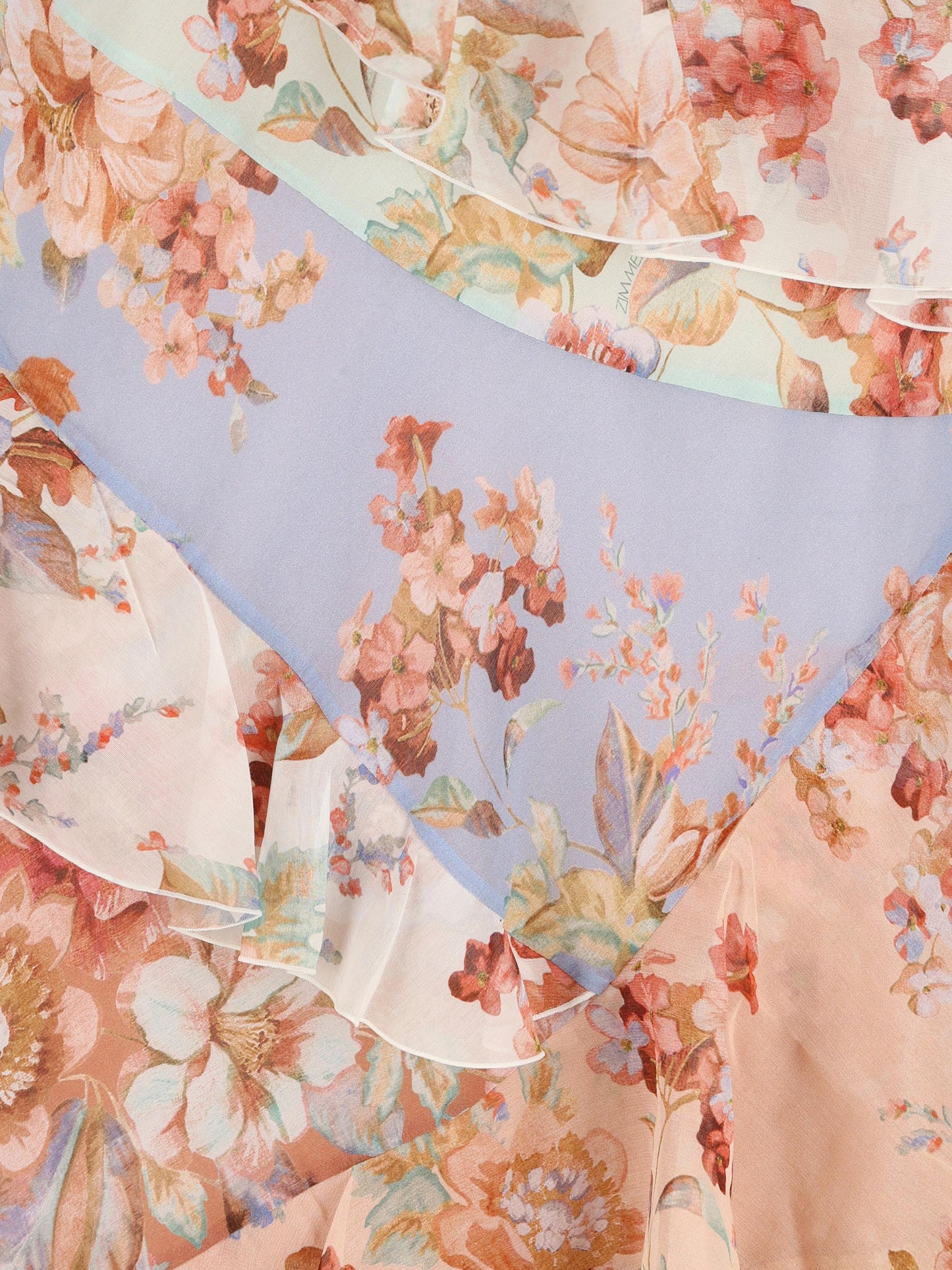 Vestito realizzato in cotone misto seta. 4997DRS261 SPLPR ZIMMERMANN 