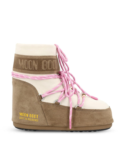 Stivale realizzato in pelle scamosciata. 80D1409730 BL43 MOON BOOT - GUEST IN RESIDENCE 
