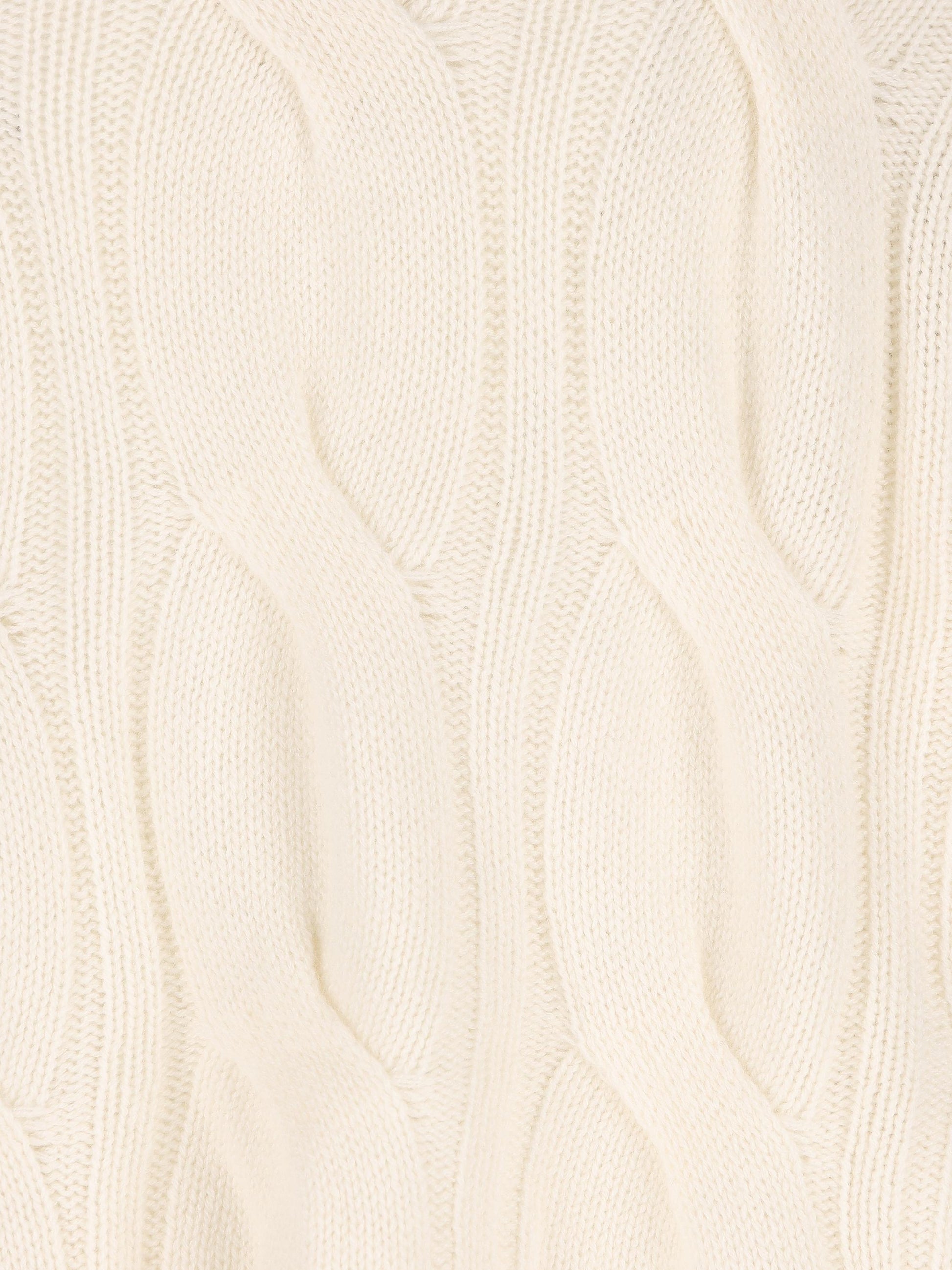 Maglia in cashmere con lavorazione treccia 4330A 2003 ALPHA STUDIO 